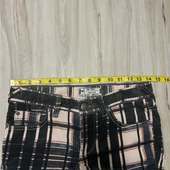 Free people plaid corduroys - Picture 8 of 8